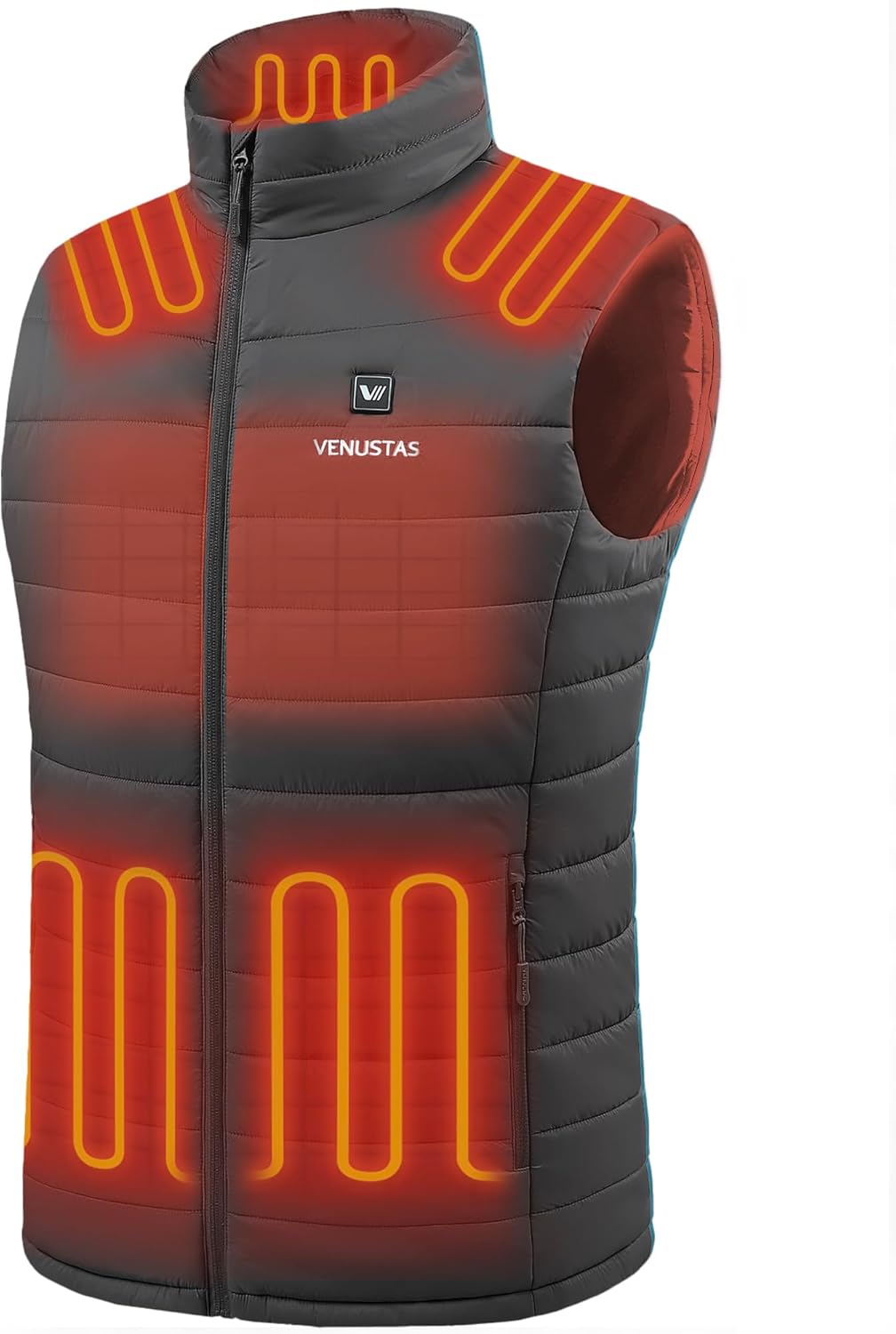 Venustas Men's Heated Vest: Ultimate Warmth for Winter Adventures