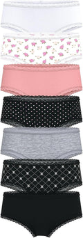 Victoria's Secret Women's Lace & Cotton Cheeky Underwear Pack