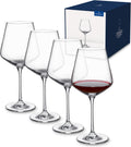 Villeroy & Boch La Divina Burgundy Wine Goblet Set of 4 - Elegant