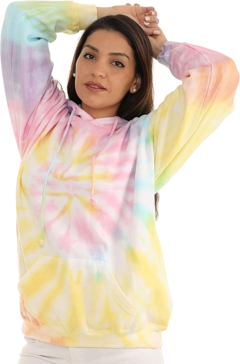 Vibrant Tie Dye Apparel: Sizes S-XL