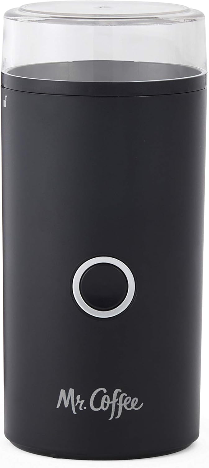 Mr. Coffee Simple Grind 14 Cup Coffee Grinder for Fresh Brews