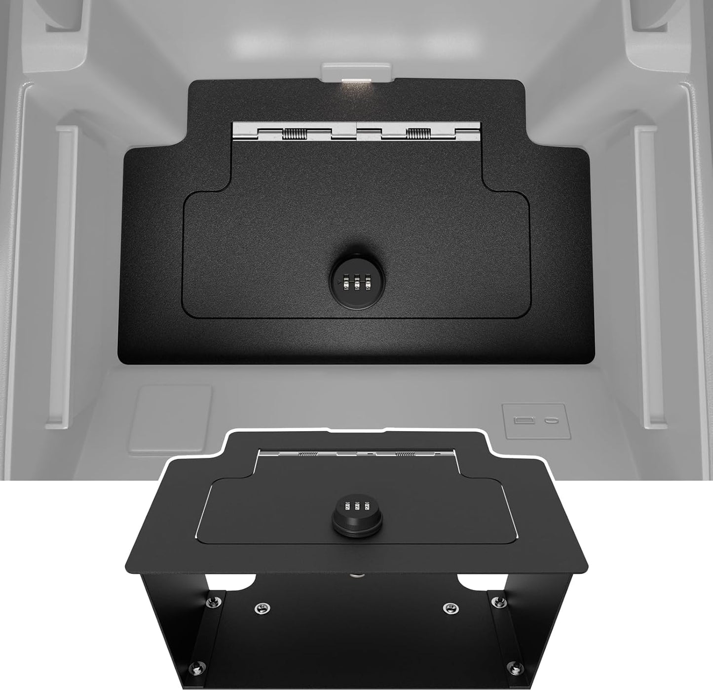 Center Console Safe Organizer for 2023-2025 Chevy Silverado