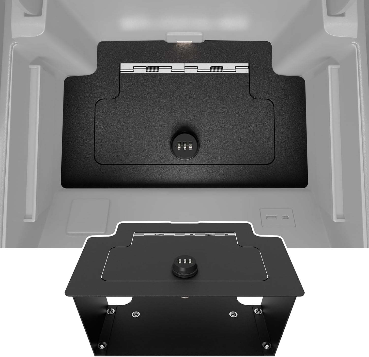 Center Console Safe Organizer for 2023-2025 Chevy Silverado