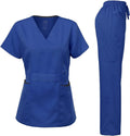 Dagacci Medical Uniform Women's Scrubs Set Stretch Ultra Soft Shoes