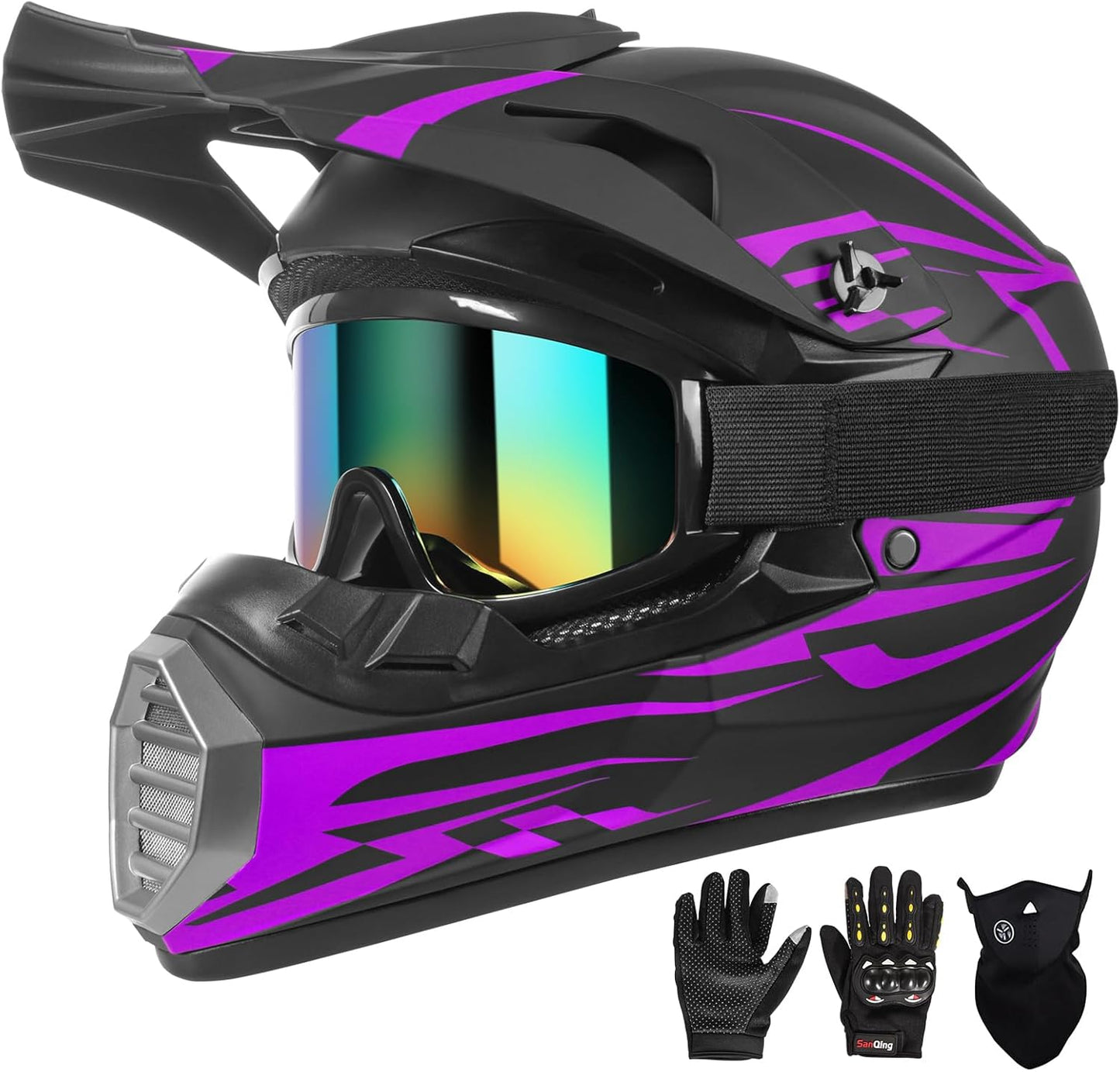 Youth Kids Motocross Helmet for Safe Off-Road Adventures
