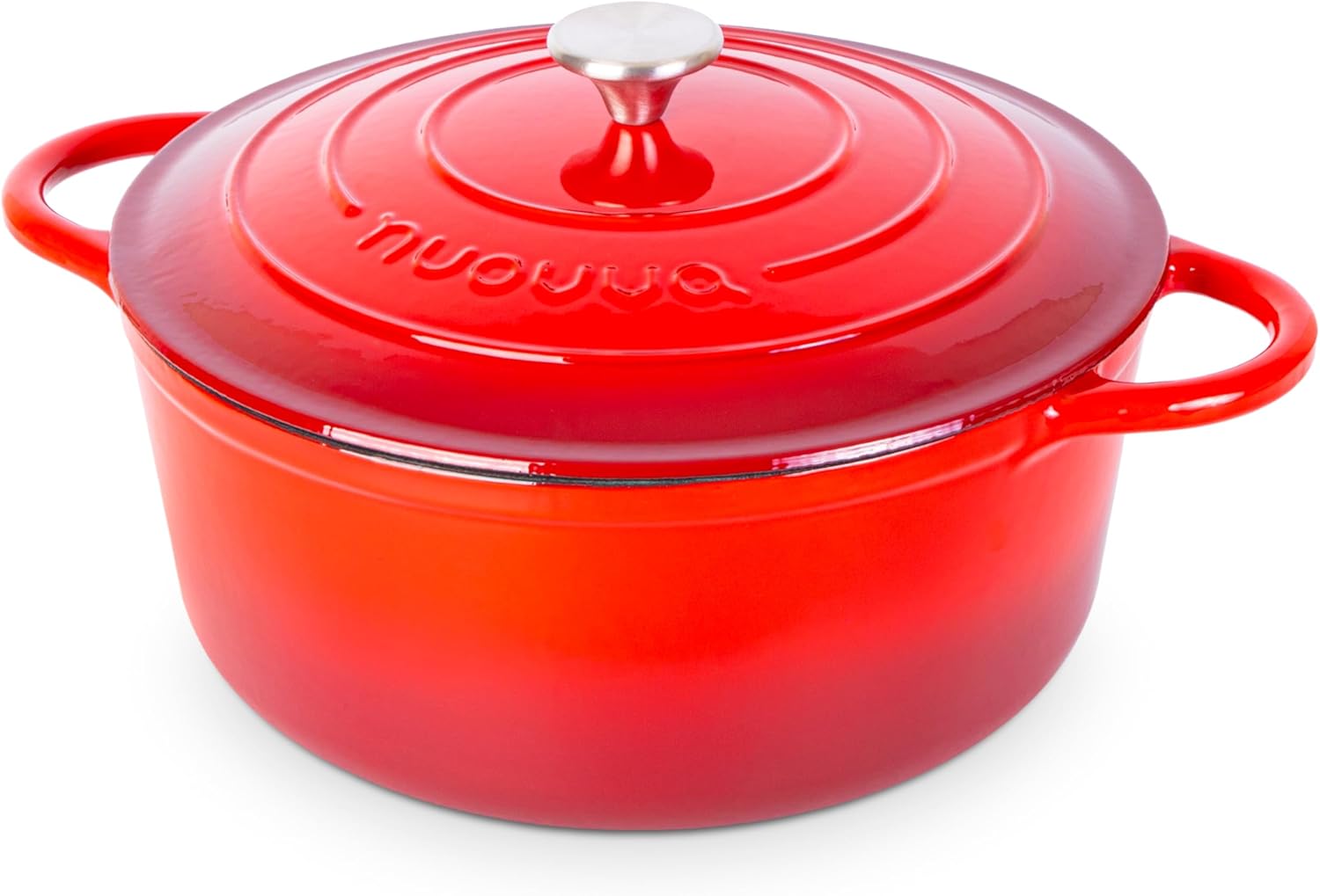 Cast Iron Dutch Oven with Lid for Versatile Cooking Needs