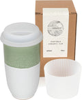 NOVA CERAMICS Travel Mug Tea Tumbler 16oz - Sage Green
