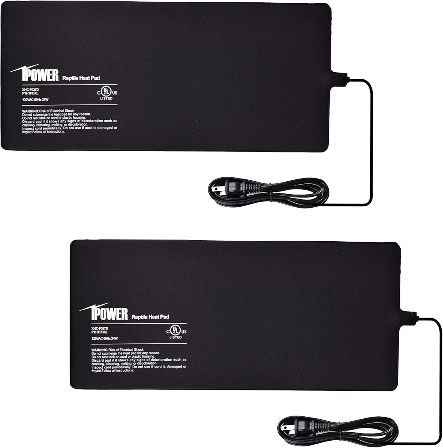 iPower Reptile Heat Pad for Terrarium - 8X18 Inch Heating Mat
