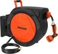 5/8 in 100FT Retractable Garden Hose Reel - Smooth Auto Rewind