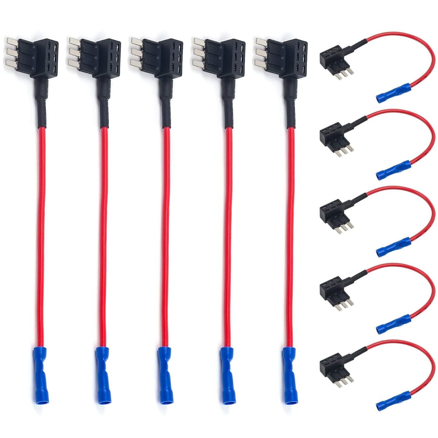 10pcs Micro3 ATM Fuse Tap Link for Cars, Trucks, and Boats