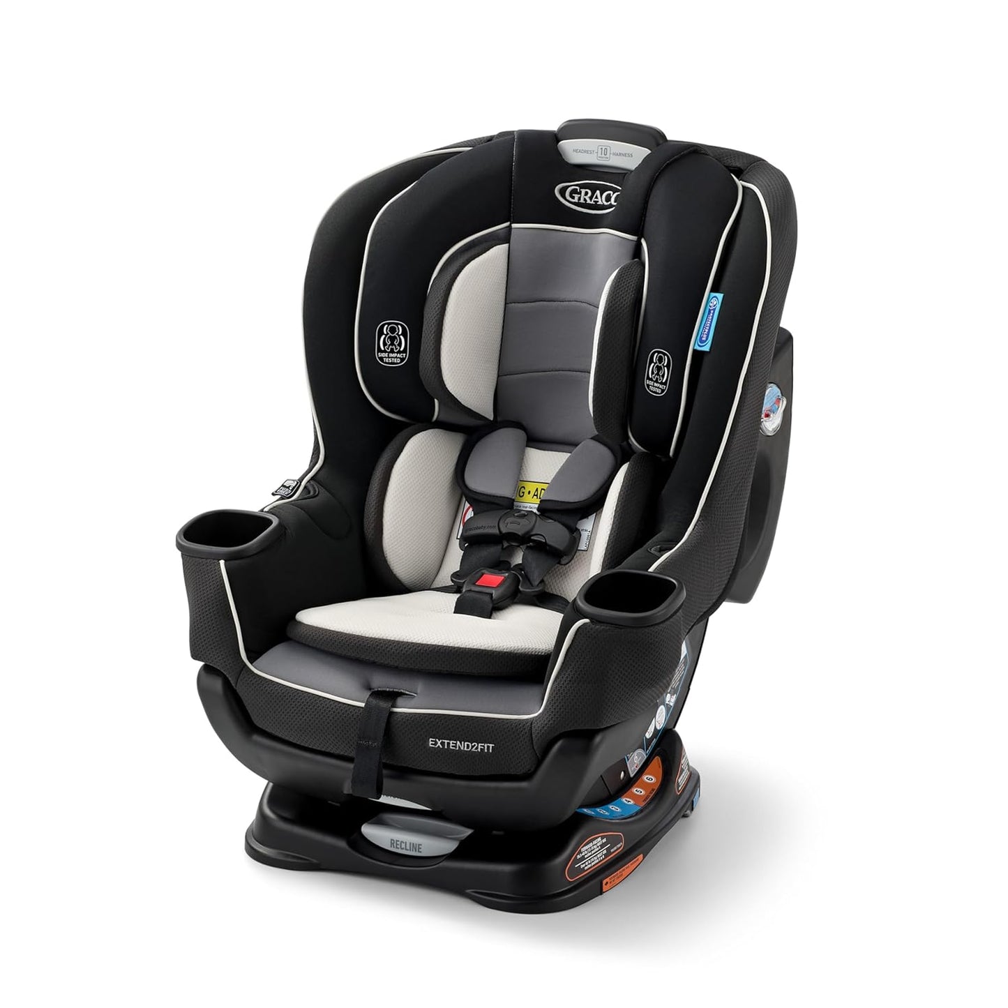 Graco Extend2Fit Convertible Baby Car Seat with Extra Legroom