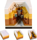 Mini 3D Art Calendar 2026 - Compact Desk Timepiece Memo Pad
