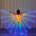 Girls LED Butterfly Wings Costume - Light-Up Belly Dance Wings
