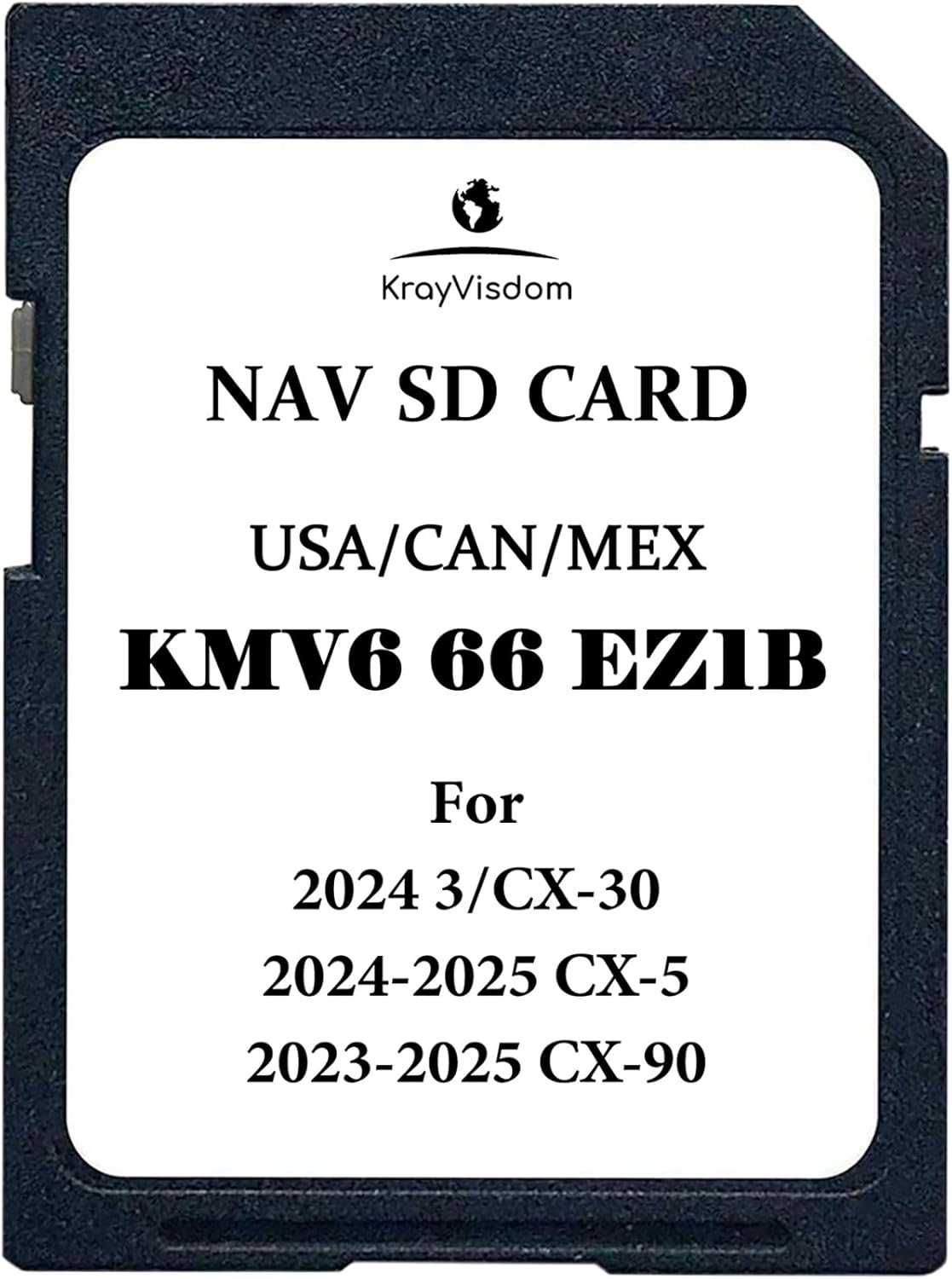 Updated Navigation SD Card for CX-5, CX-30, and CX-90 Models
