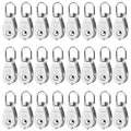 24 Pack M15 Single Pulley Block 304 Stainless Steel - Heavy Duty