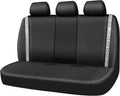 Bling Rhinestone Leather Back Seat Cover - Sparkling Waterproof Style