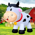 Cute Cow Inflatables for Christmas by DomKom - Perfect Yard Decor