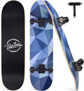 BELEEV Skateboards for Beginners 31 x 8 in - Ready-to-Ride Starter Go