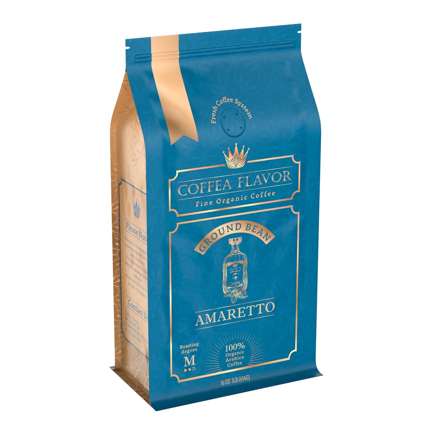 Caribbean Armaretto Medium Roast - 100% Arabica Fair Trade Coffee
