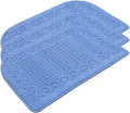 COSY HOMEER 32x20 in Anti Fatigue Kitchen Rug Mats - Washable 3pc