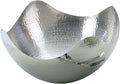 Elegance Hammered 10-In Stainless Steel Wave Serving Bowl - Versatile