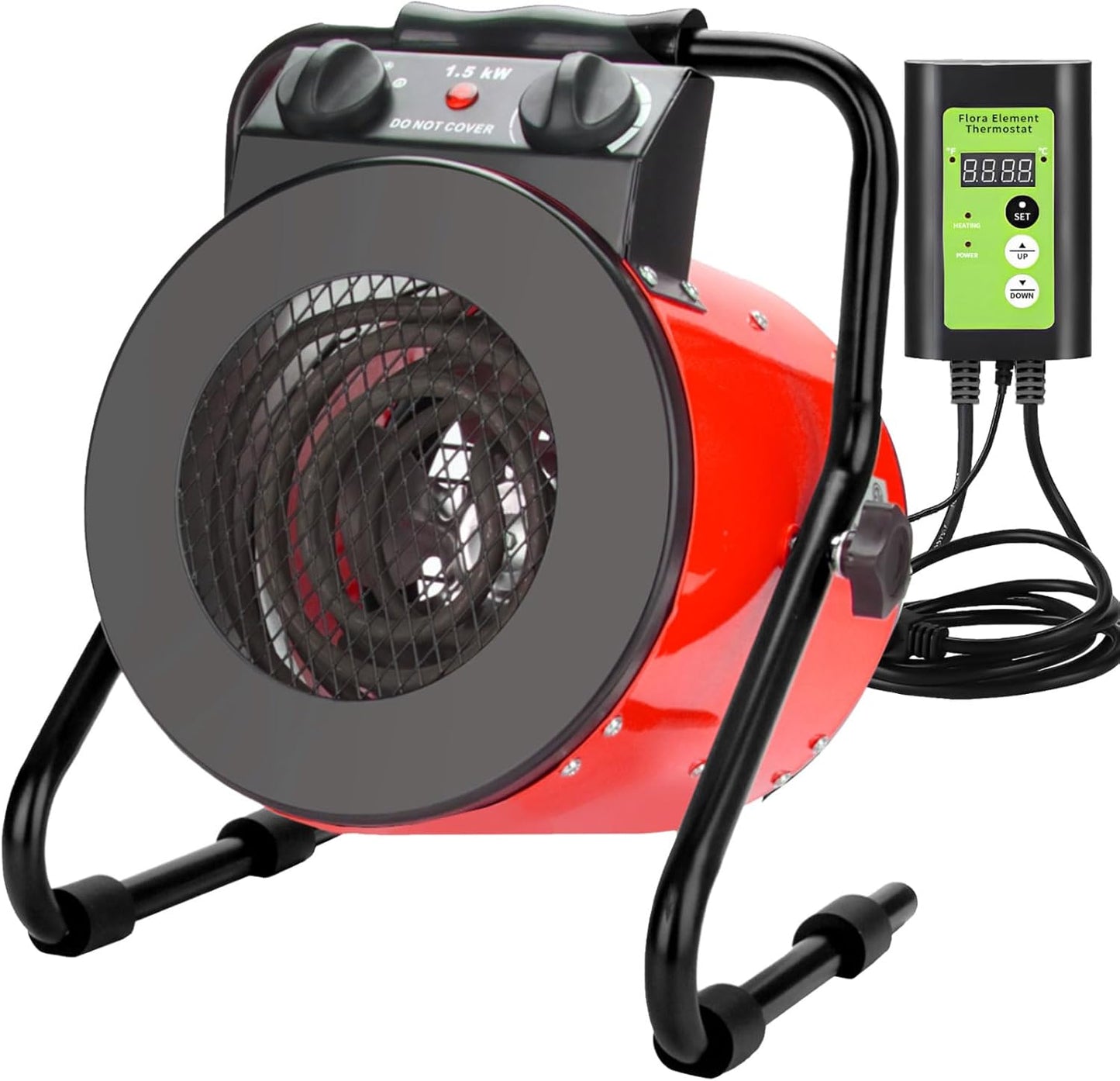 Fast Heating Greenhouse Heater with Thermostat