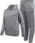New Balance Boys Sweatsuit Set - Cozy Tech Fleece Hoodie & Joggers