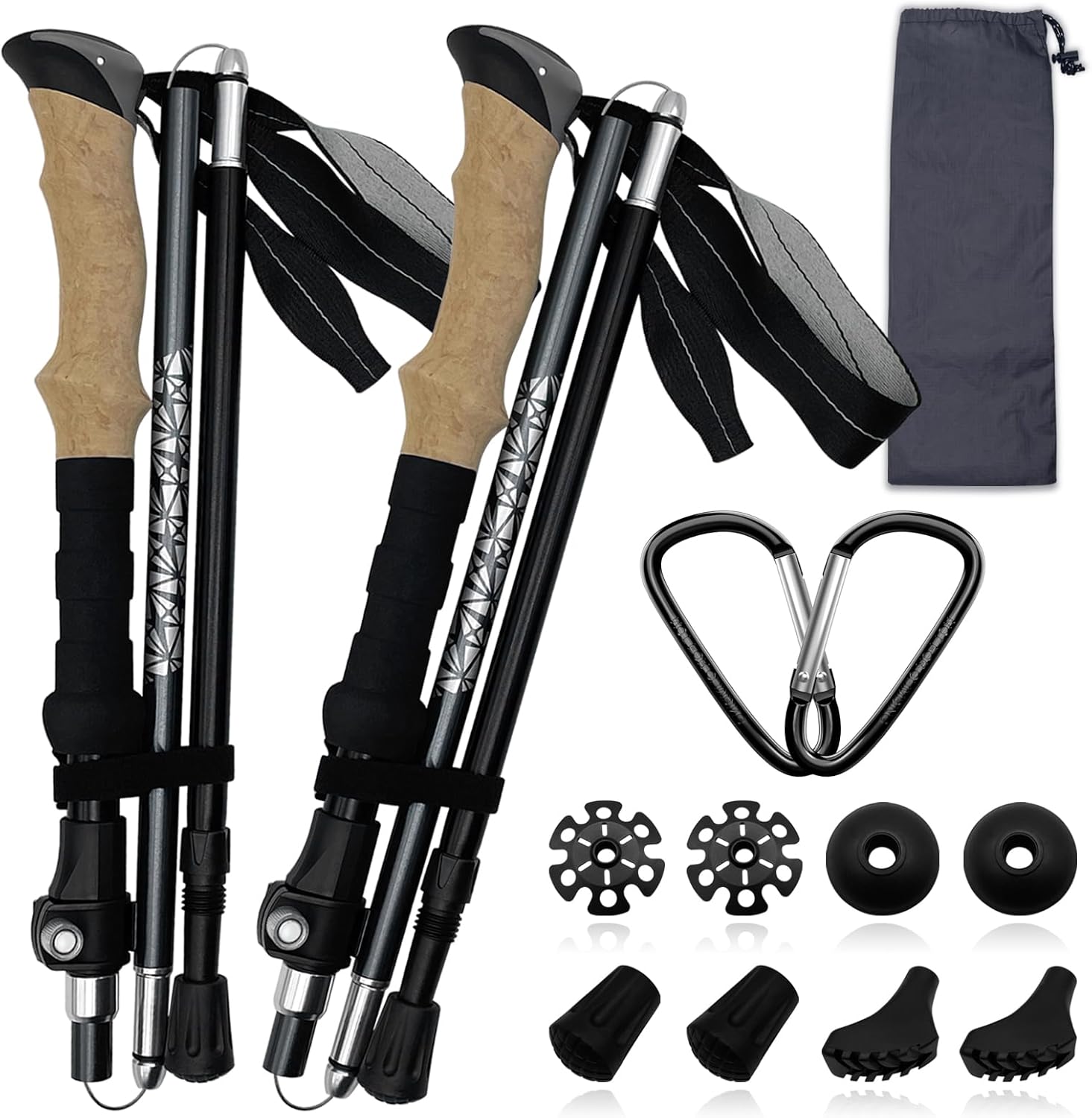 Ultra-Light Trekking Poles for Seniors - XIECHANEE