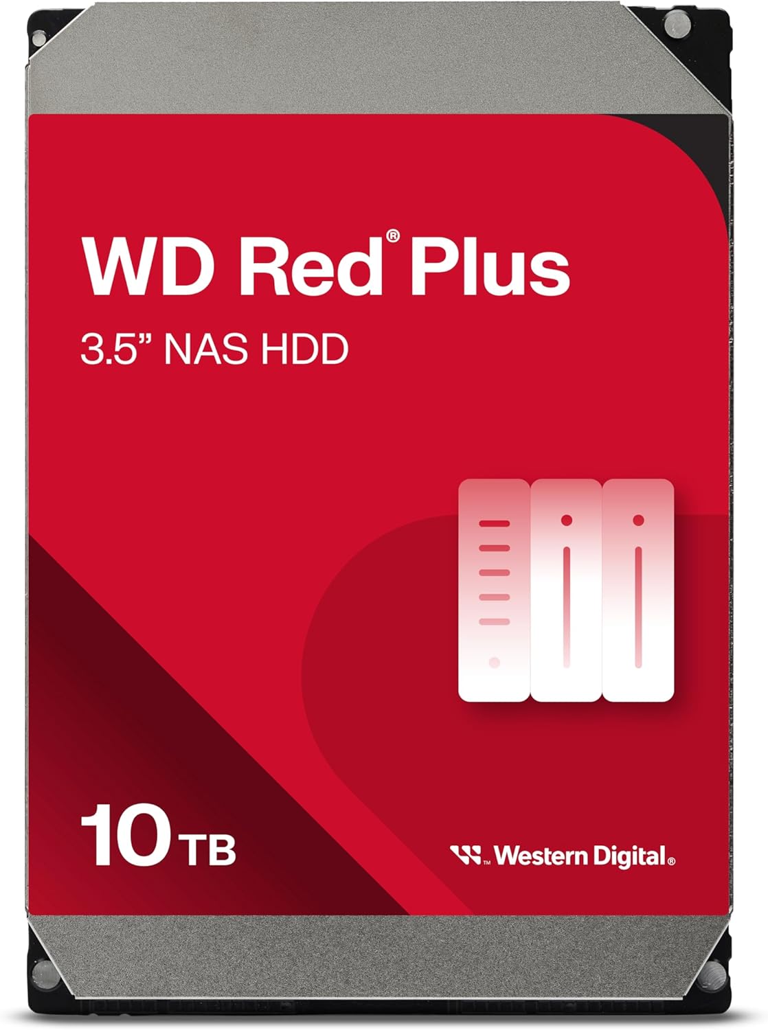 Western Digital 10TB WD Red Plus NAS Internal Hard Drive HDD Review
