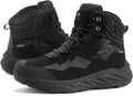 Men's Waterproof Hiking Boots Lightweight Comfortable Leather Mid