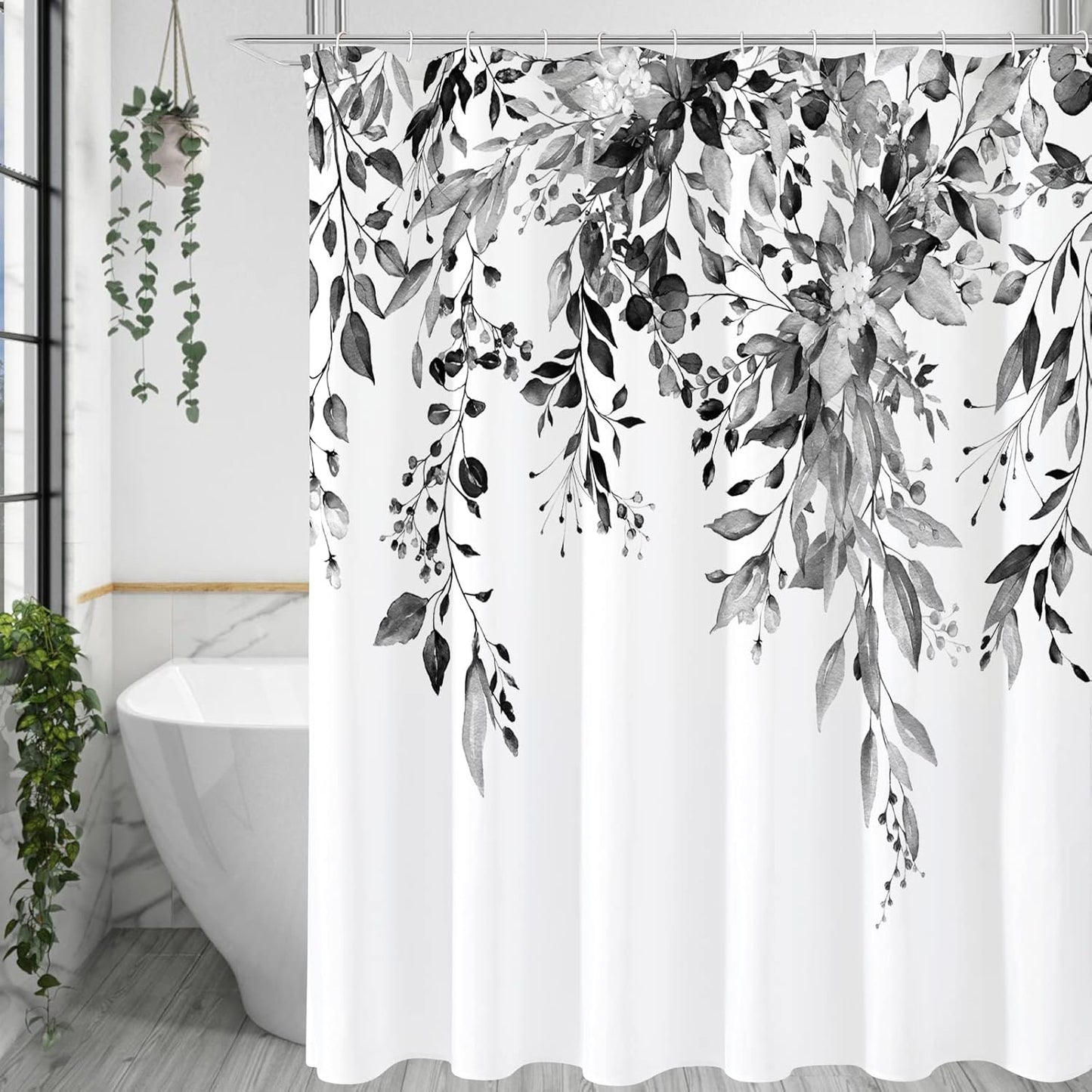 Designer Eucalyptus Shower Curtain Set