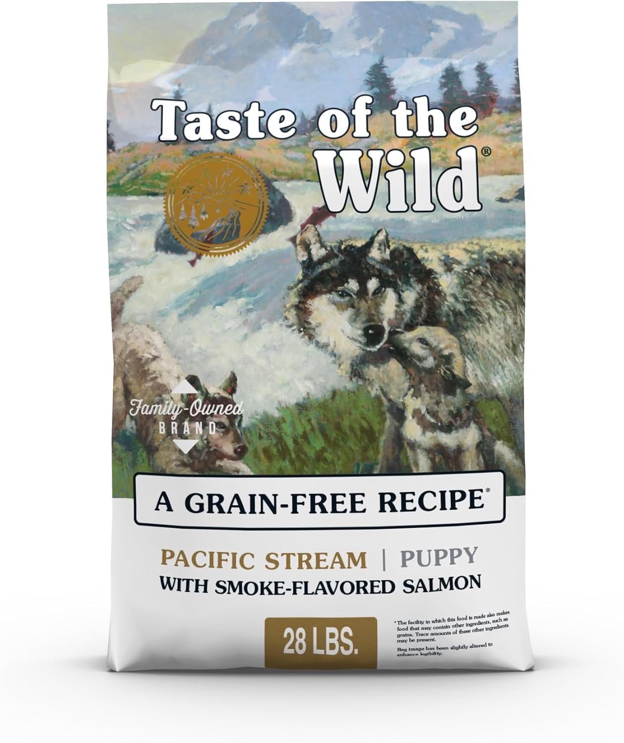 Taste of the Wild Pacific Stream Puppy Food with Salmon 28lb
