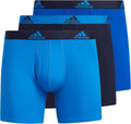 comfortable stretch cotton 3-pack of adidas men's boxer briefs