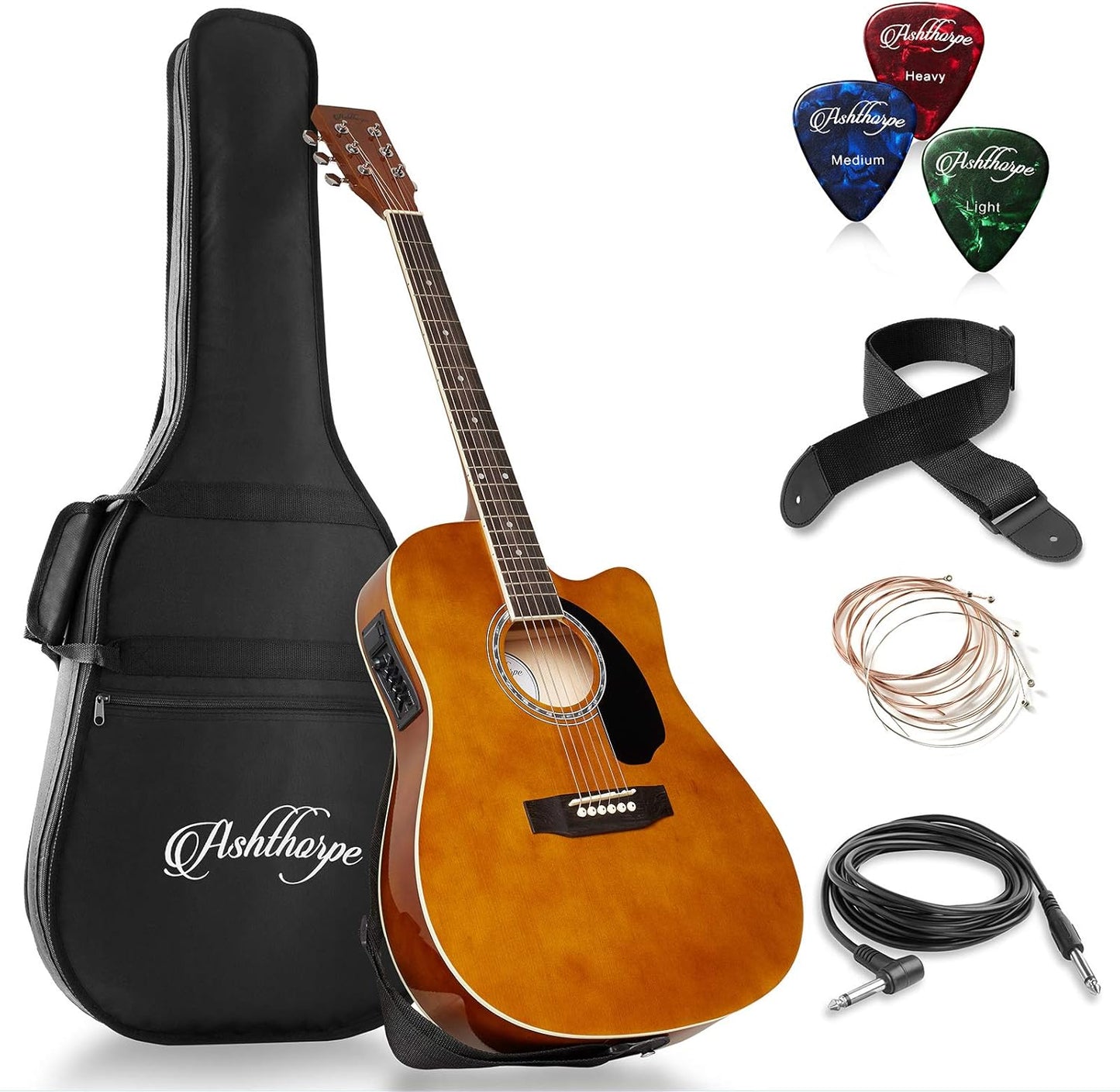 Premium Tonewood Acoustic Guitar - Ashthorpe