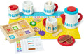 Melissa & Doug 20-Piece Steep and Serve Wooden Tea Set - Classic