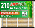 210 Bamboo Air Filter Replacement MERV 11 - Eco-Friendly Fit