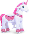 PonyCycle Ride on Unicorn Toy for Kids Ages 3-4 - Kid-Powered Fun