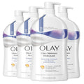 Olay Exfoliating Body Wash Ultra Moisture - 24hr Hydration (Pack of 4)