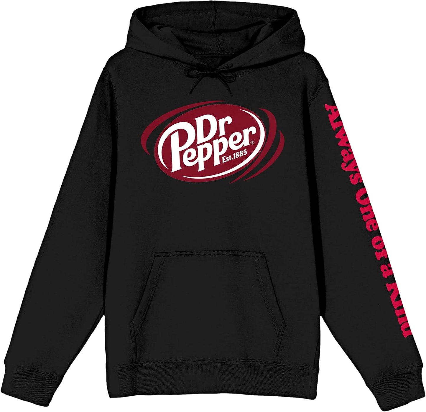 Bioworld Dr Pepper Always One Of A Kind Long Sleeve Hoodie