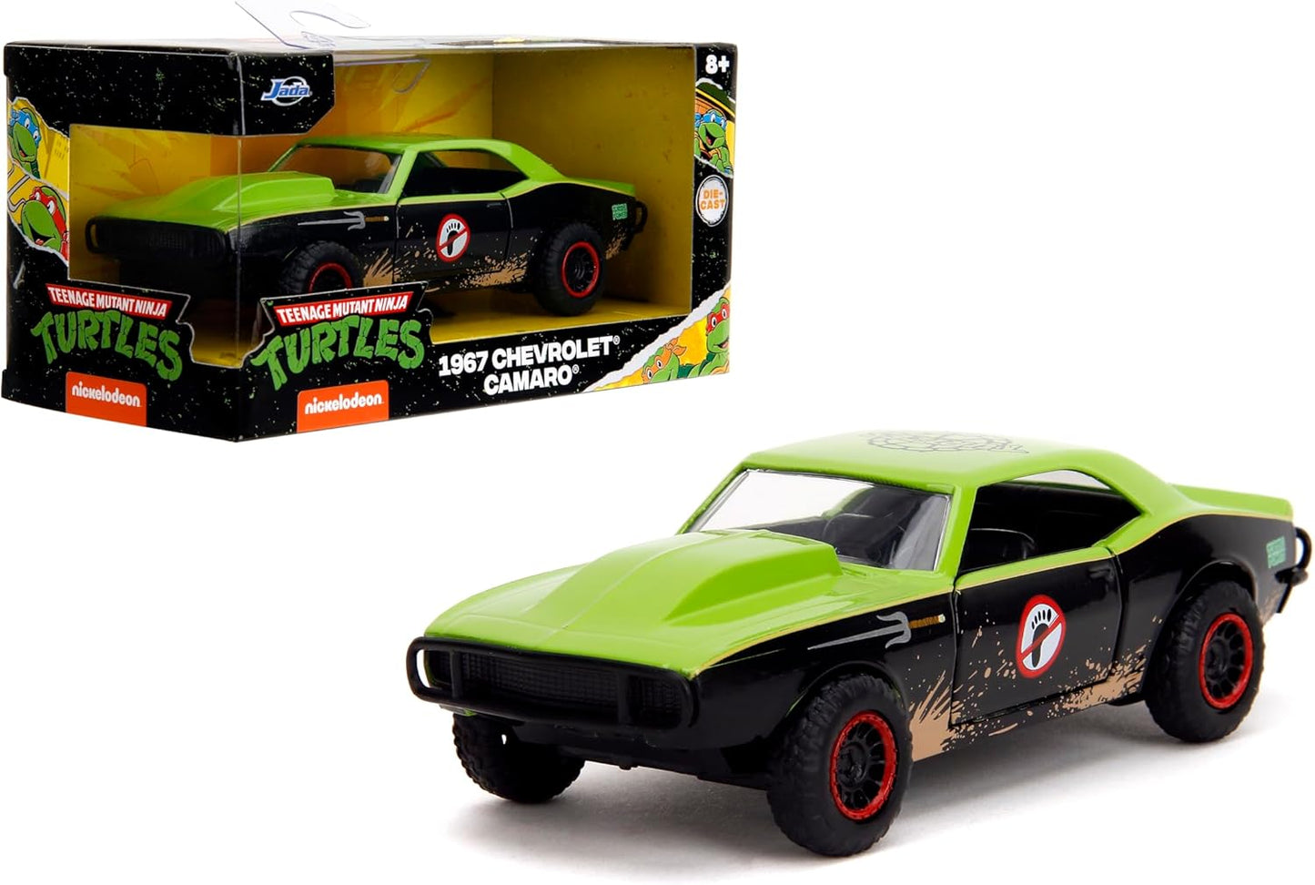 TMNT 1967 Off-Road Camaro Die-Cast - Detailed Interior!