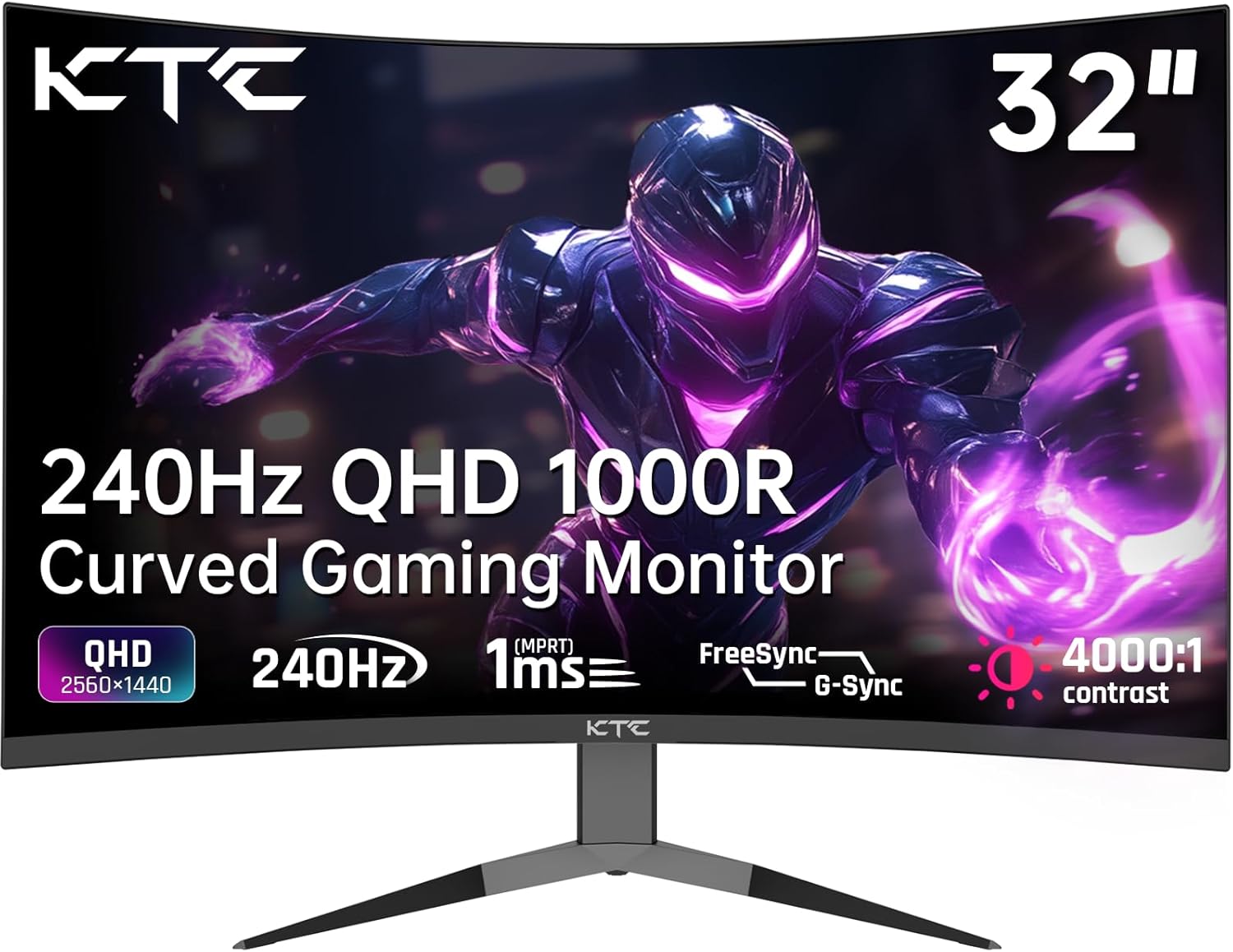 Immersive 240Hz Gaming Monitor by KTC