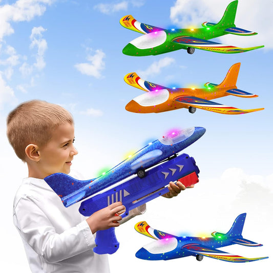 Wesfuner Foam Airplane Launcher Set - Ultimate Flying Fun!