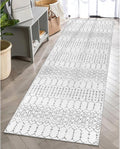 Lahome Moroccan Washable Runner Rug 2x6 - Soft Non-Slip Hallway Runner