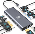 Docking Station 3 Monitors USB C Hub - Dual/Triple 4K Productivity