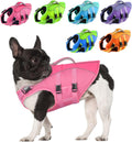 Dog Life Jacket Medium High Flotation Vest - Safe Swimming Aid