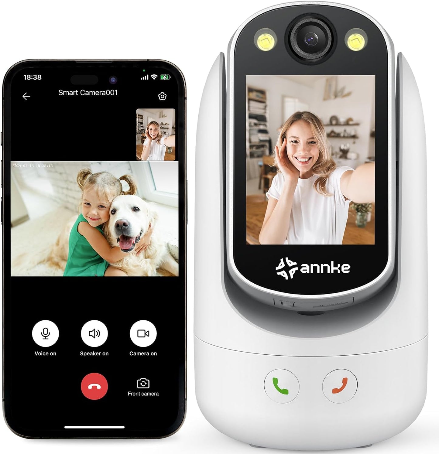 ANNKE Video Calling Security Camera: Stay Connected Anytime