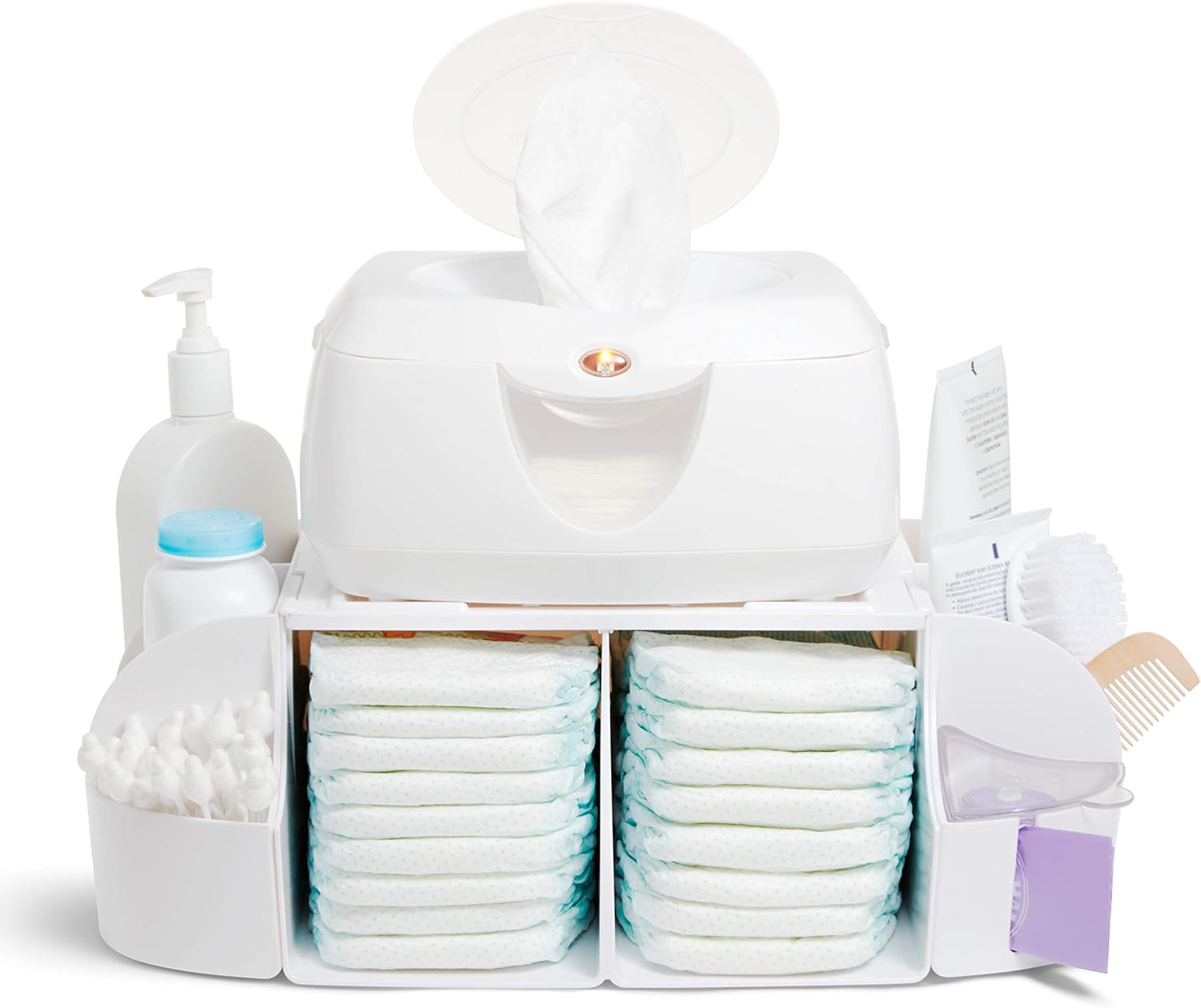 Munchkin Diaper Organizer: Stash Essentials Easily!