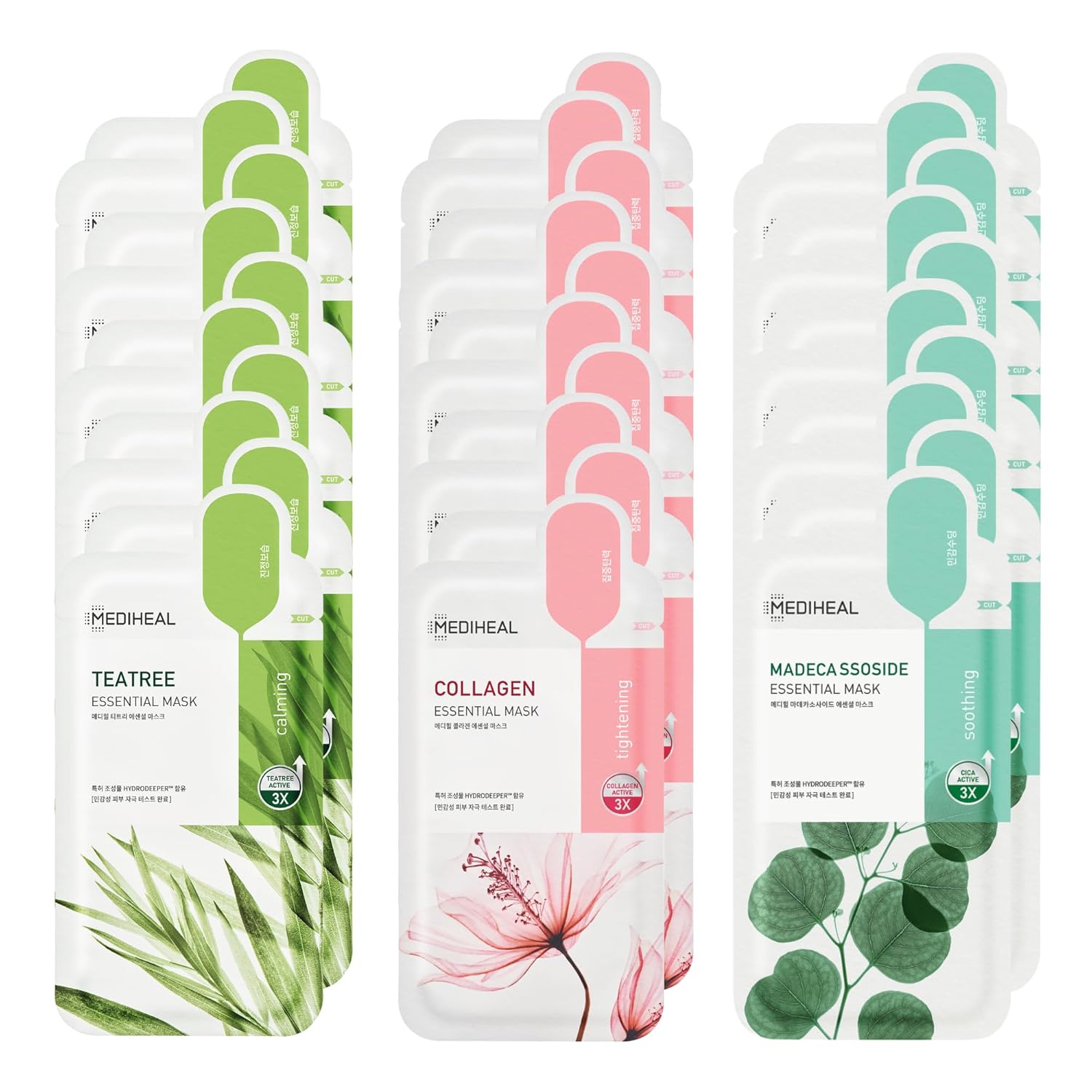 Mediheal Sheet Mask Essential HERO 30 Pack for All Skin Types