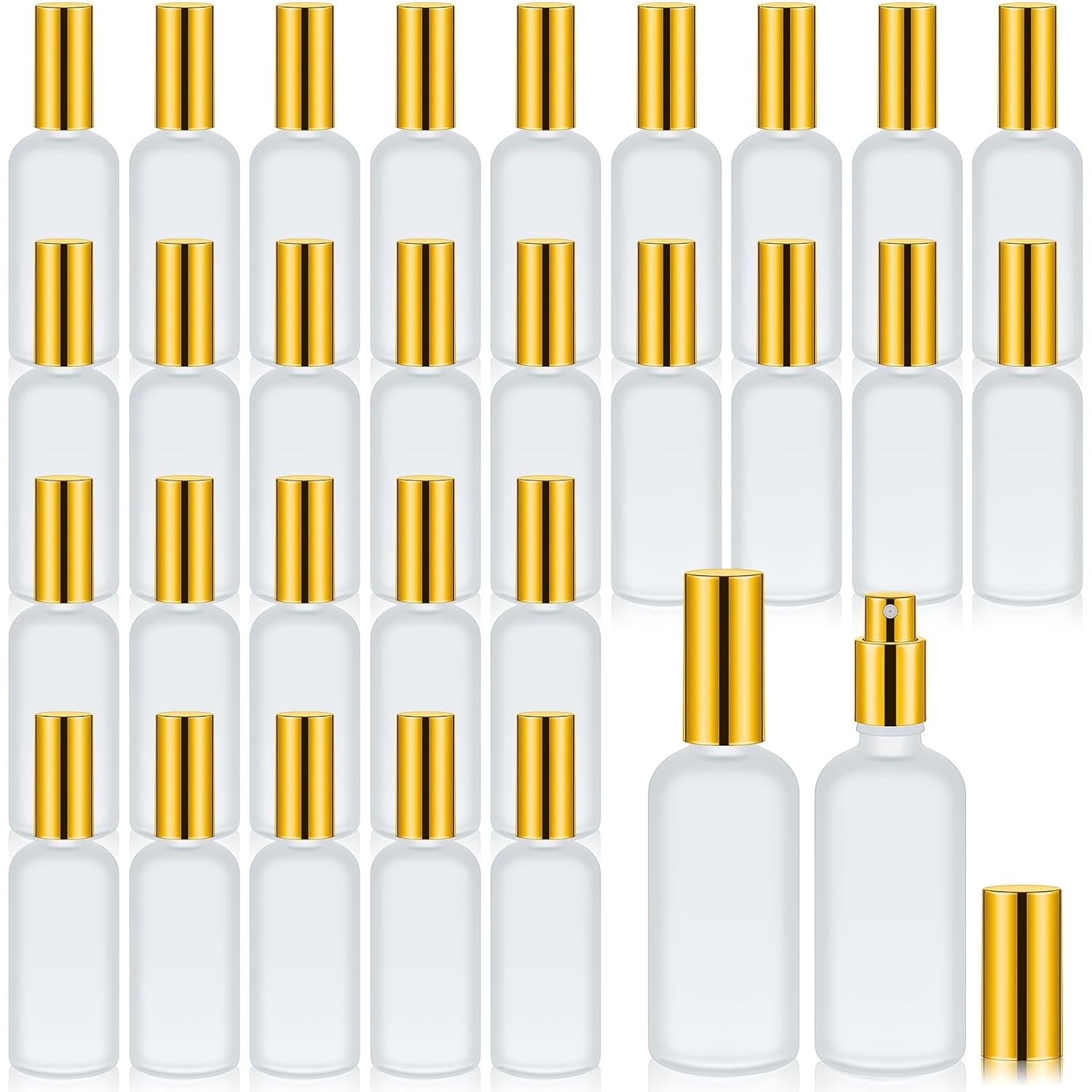 Refillable Glass Spray Bottle for Travel - Roshtia
