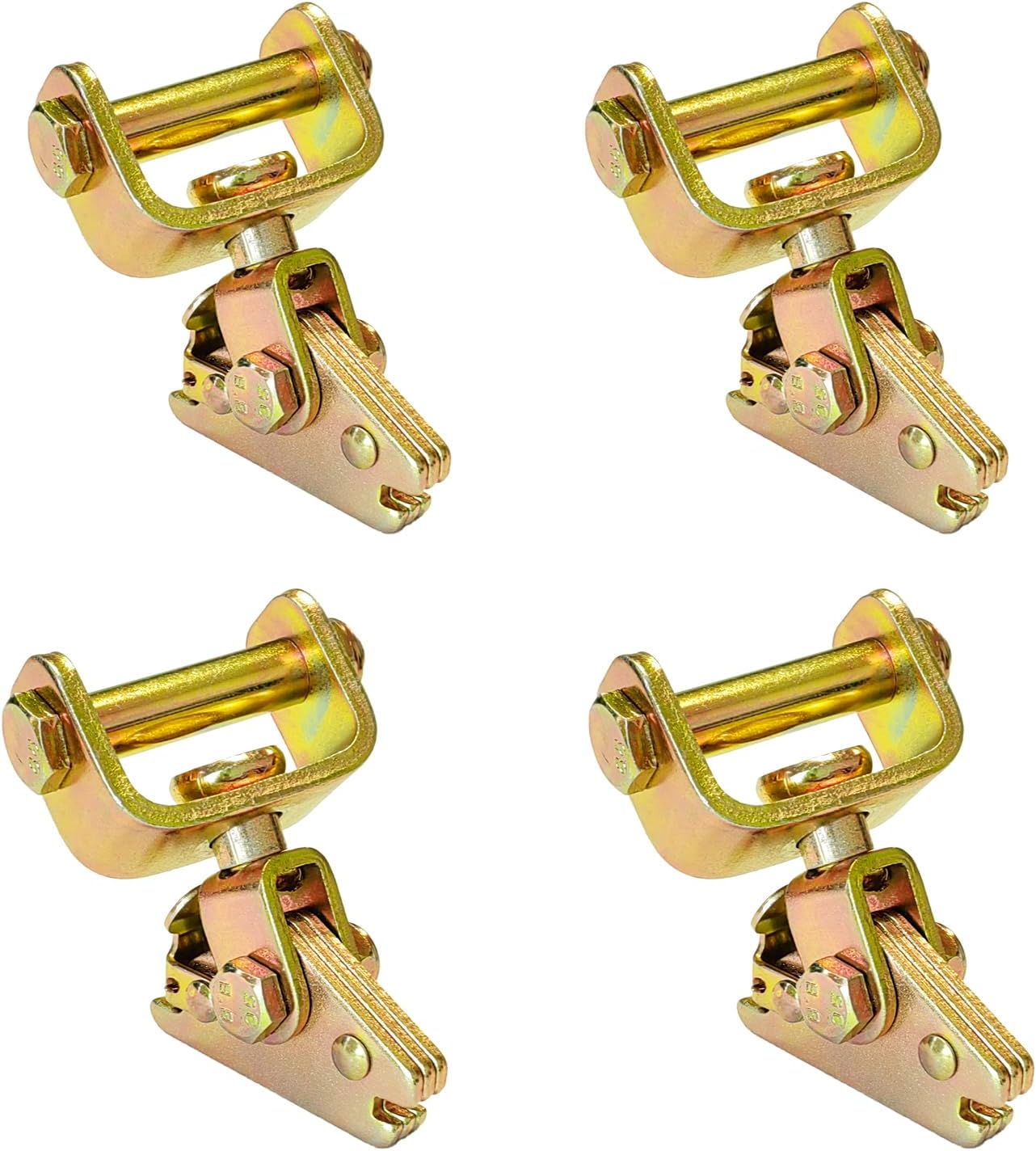 4 Pack E-Track Roller Idler Fitting for Heavy Duty Tie Downs